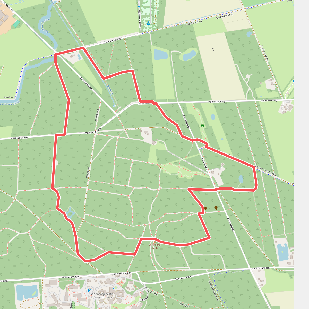 Eelerberg - Rood