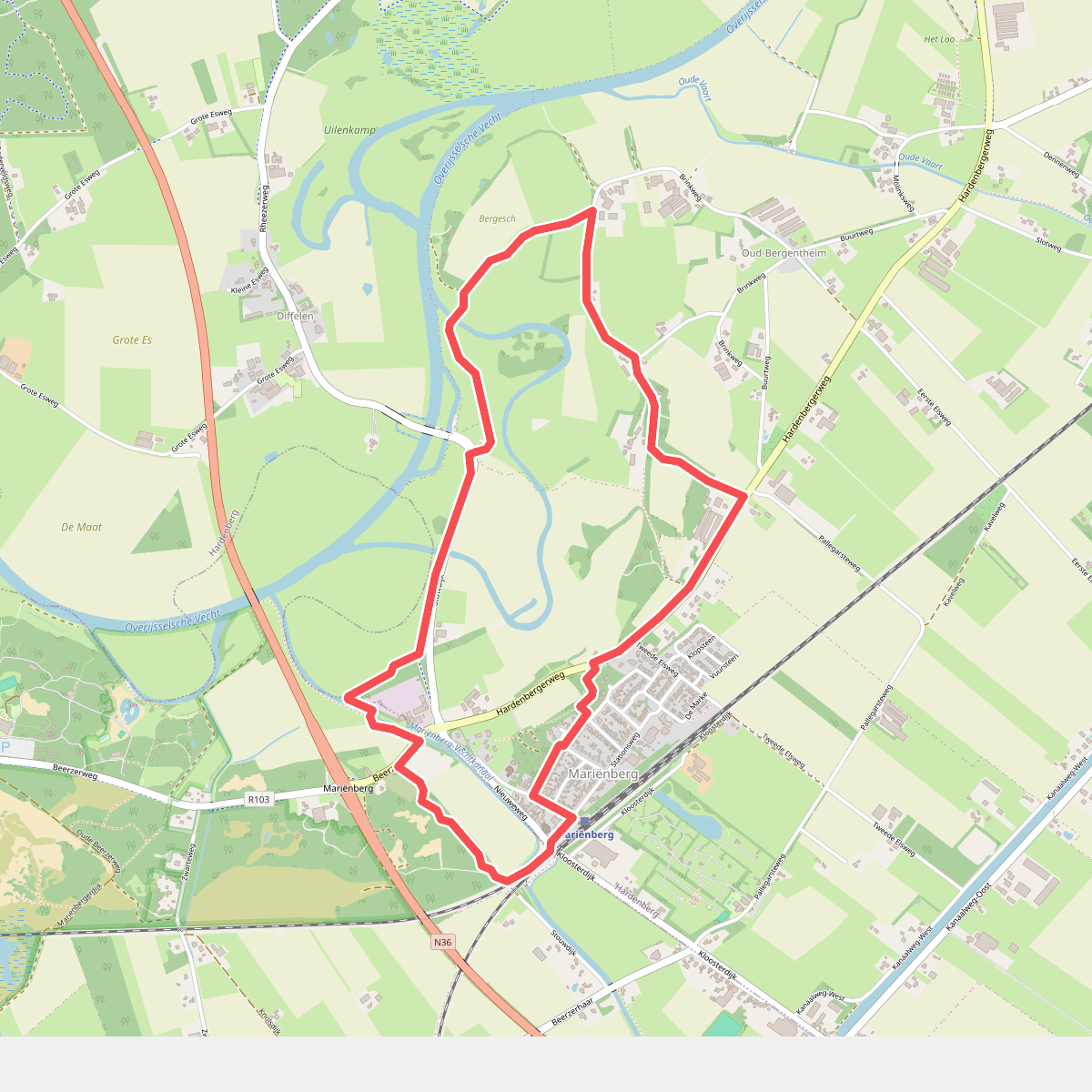 Diffelen - Rood