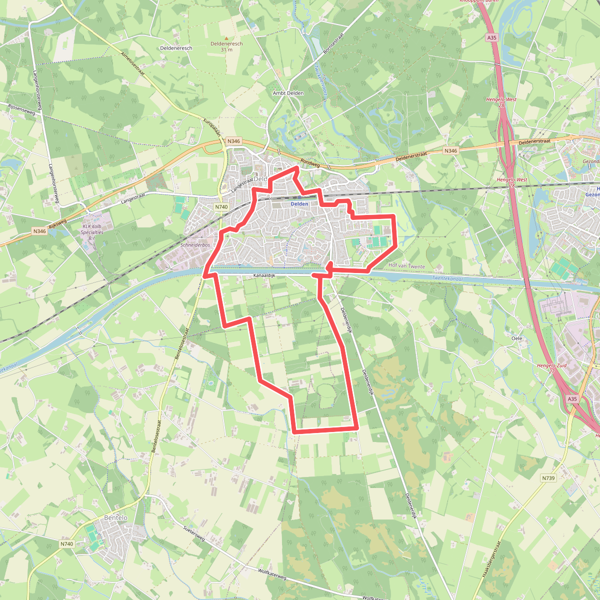 Delden - Blauw