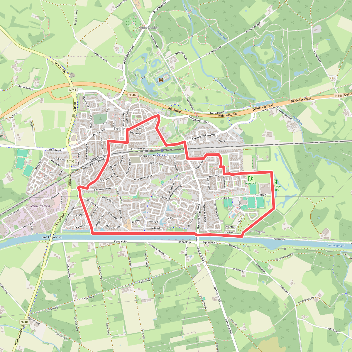 Delden - Rood
