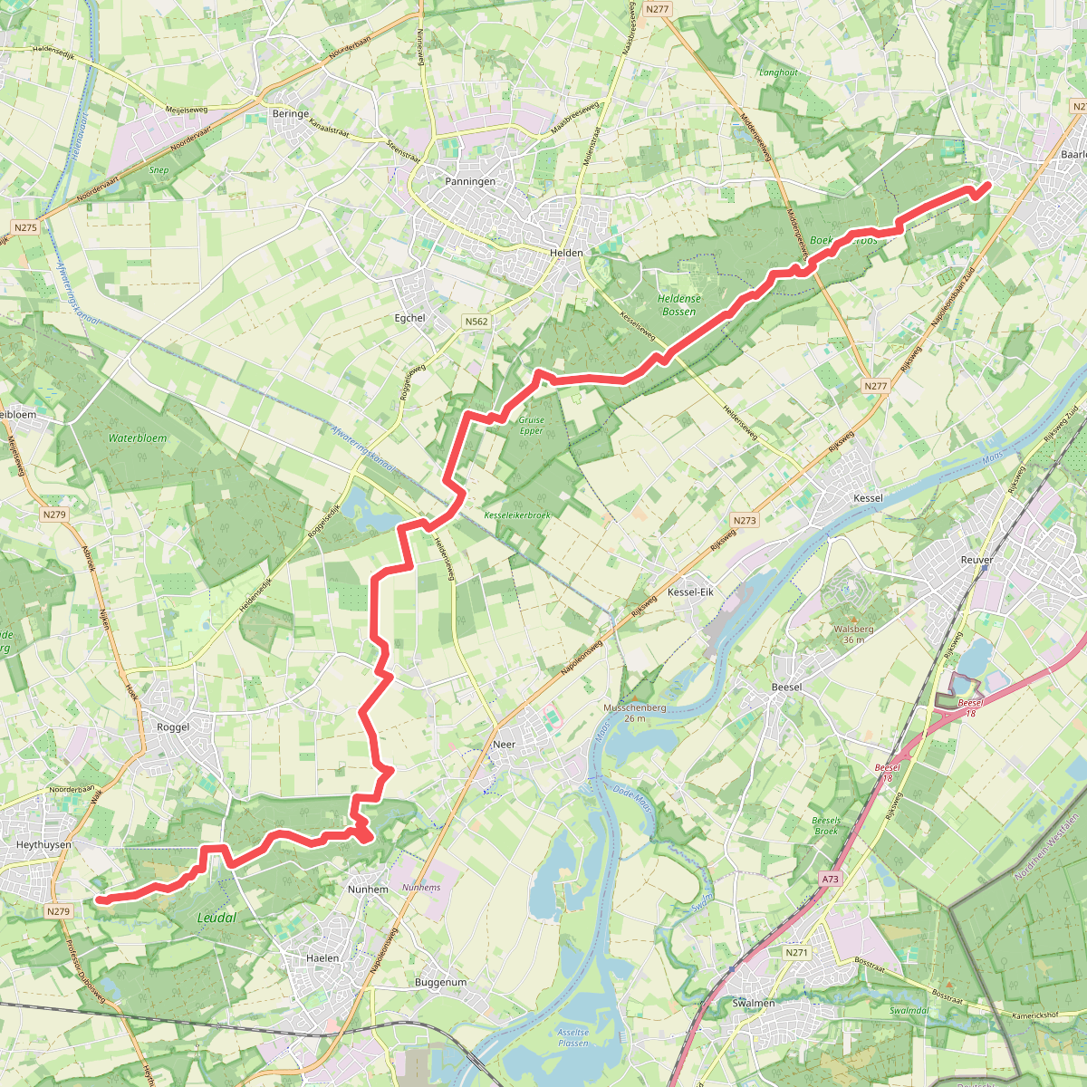 Leudal - Baarlo · Rondje Limburg etappe 5