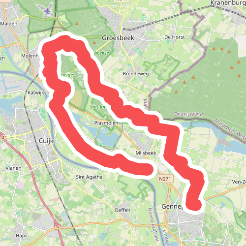 Milsbeek - Ottersum (via Mook) · Rondje Limburg etappe 9