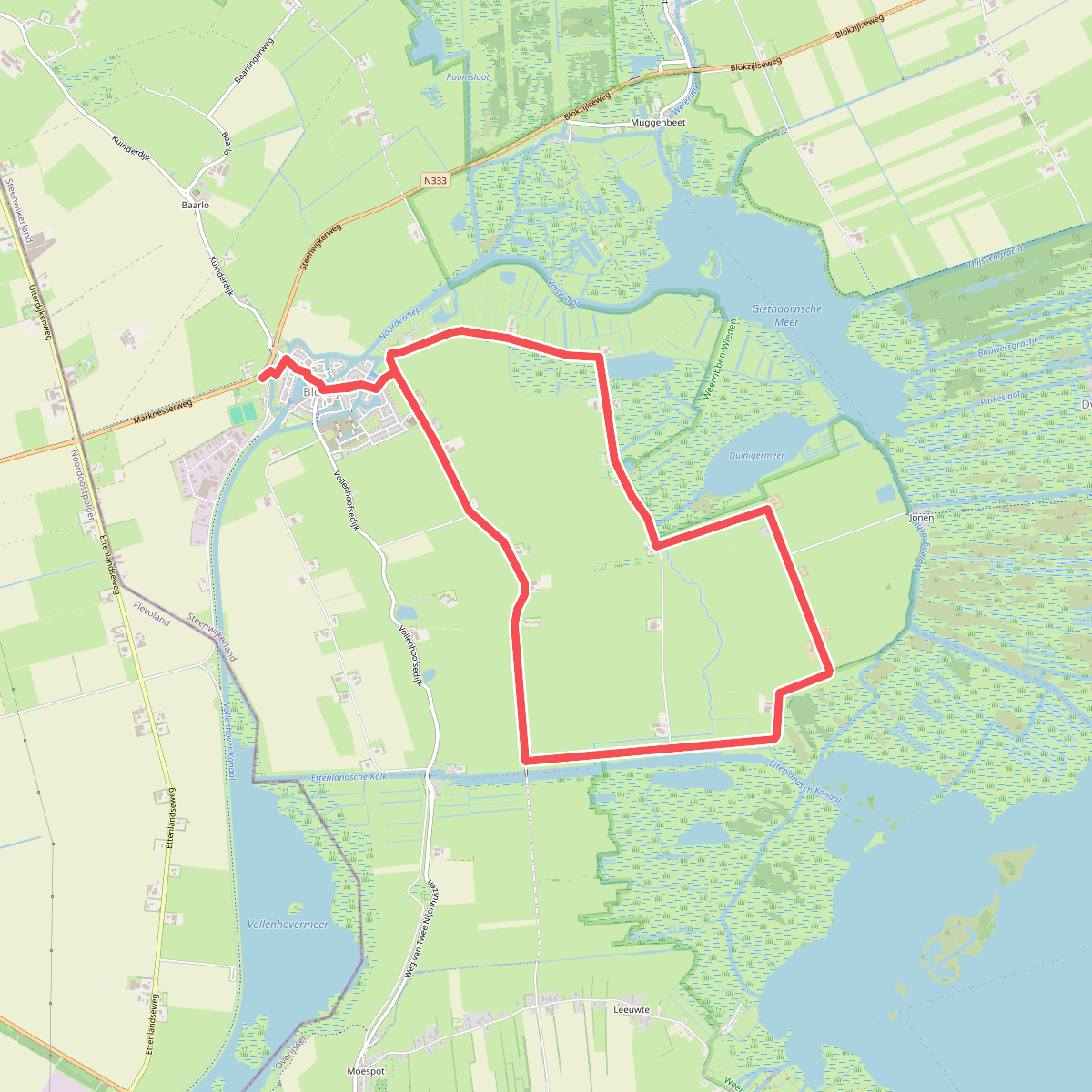 Blokzijl - Geel