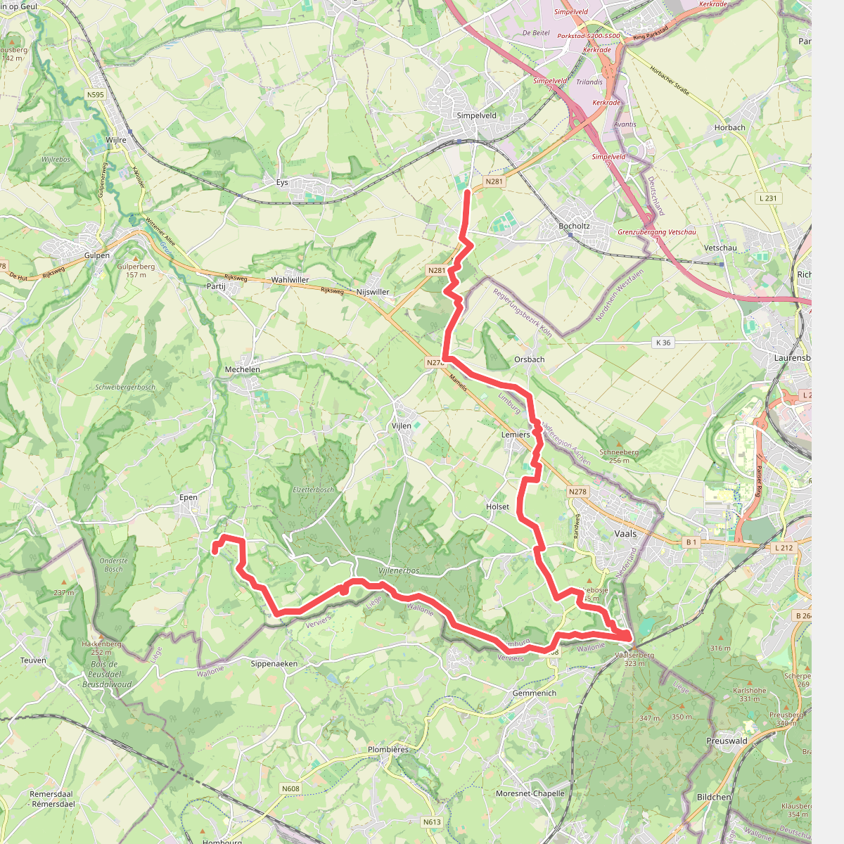 Simpelveld - Epen · Rondje Limburg etappe 17
