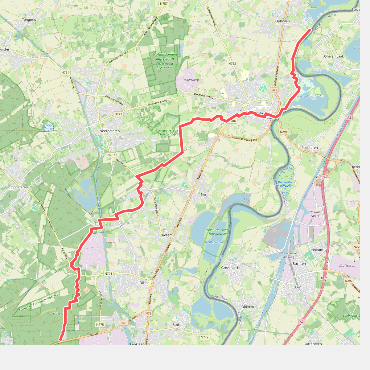 Dilserbos - Ophoven · Rondje Limburg etappe 3