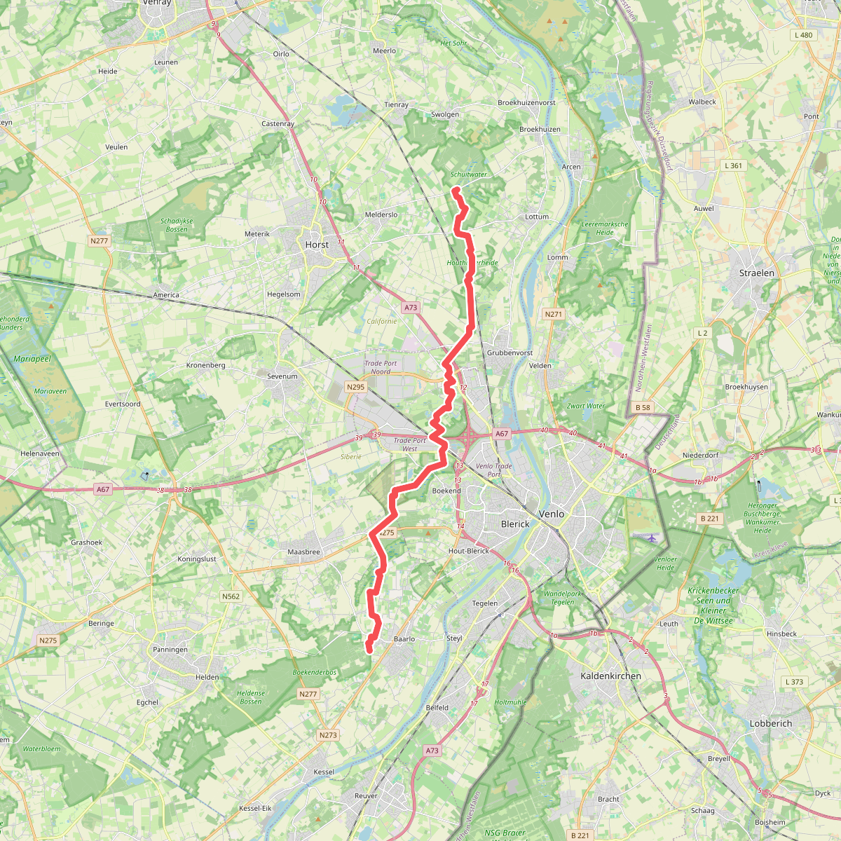 Baarlo - Swolgen · Rondje Limburg etappe 6