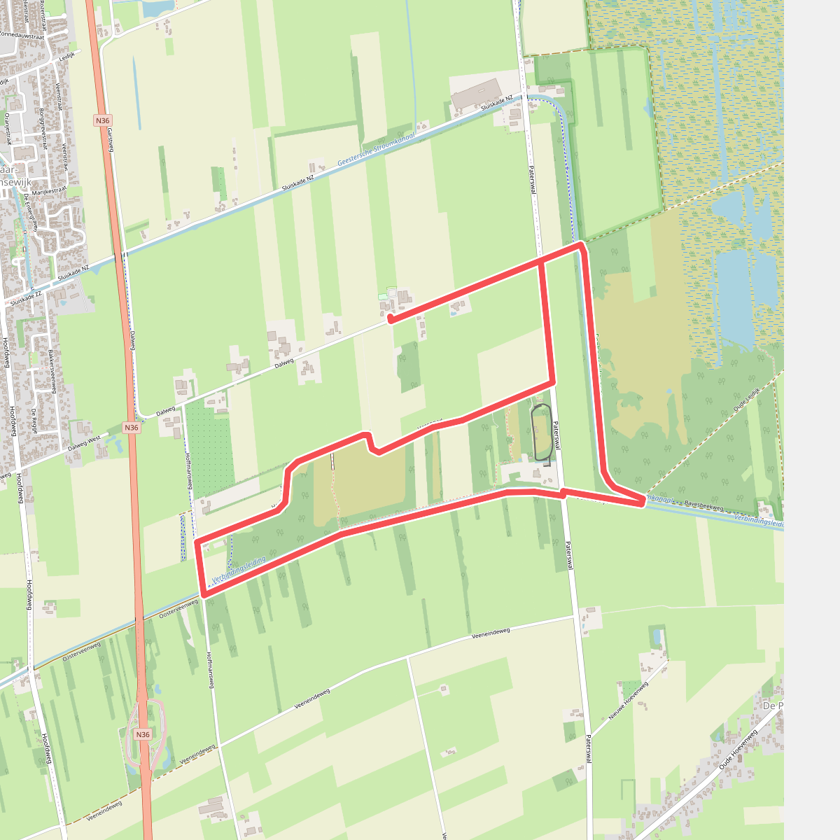Bakkershoopvenen - Rood