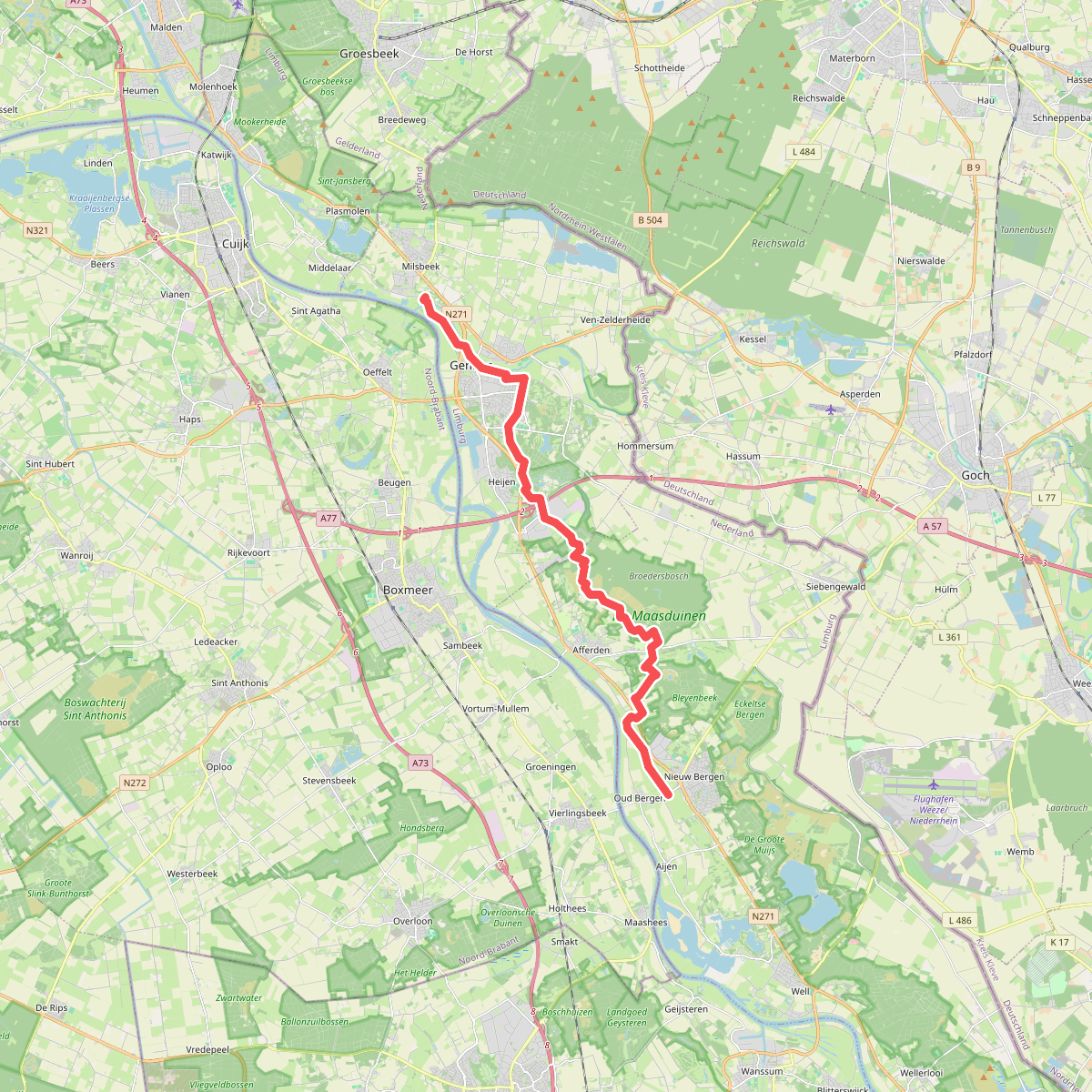 Nieuw Bergen - Milsbeek · Rondje Limburg etappe 8