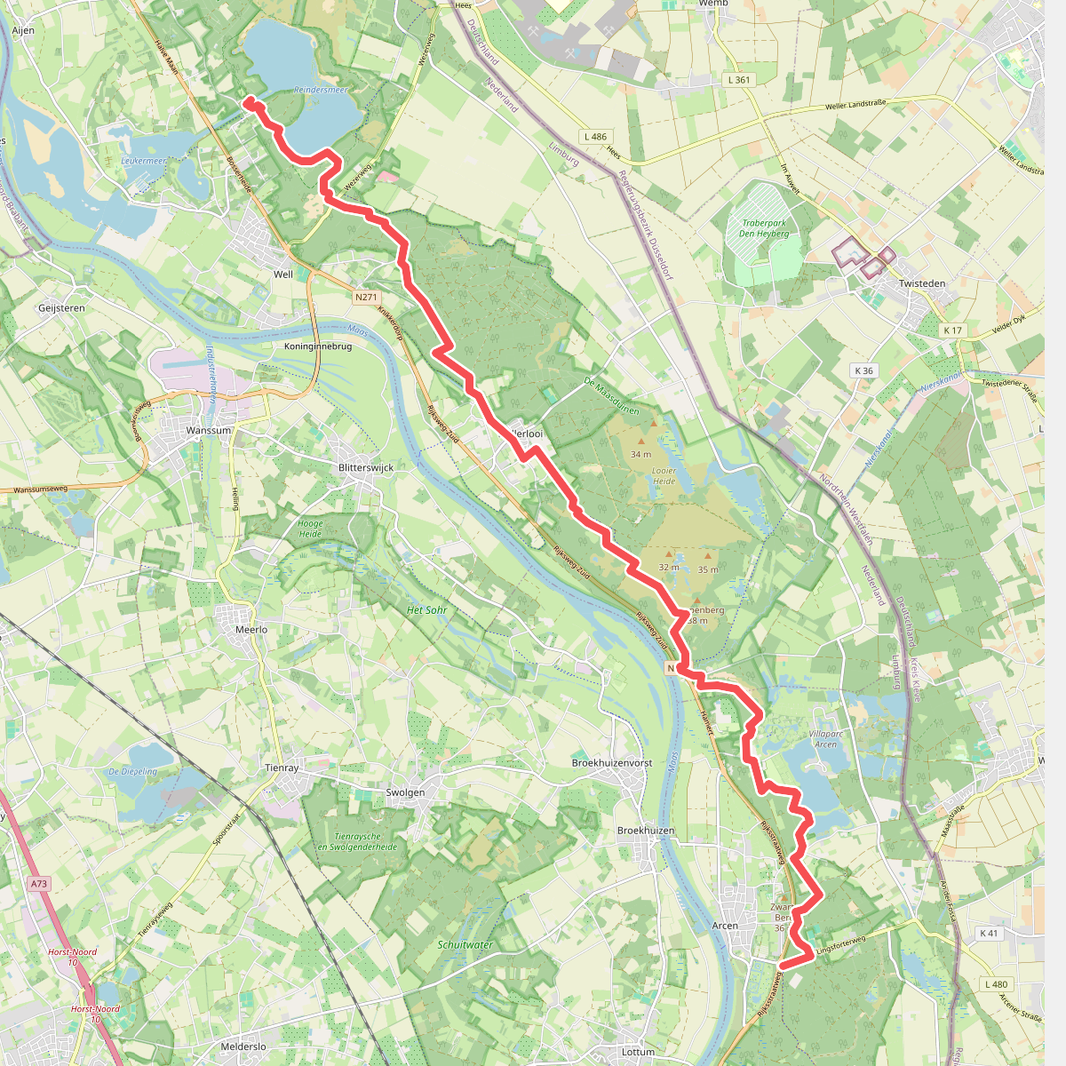 Well - Arcen · Rondje Limburg etappe 11