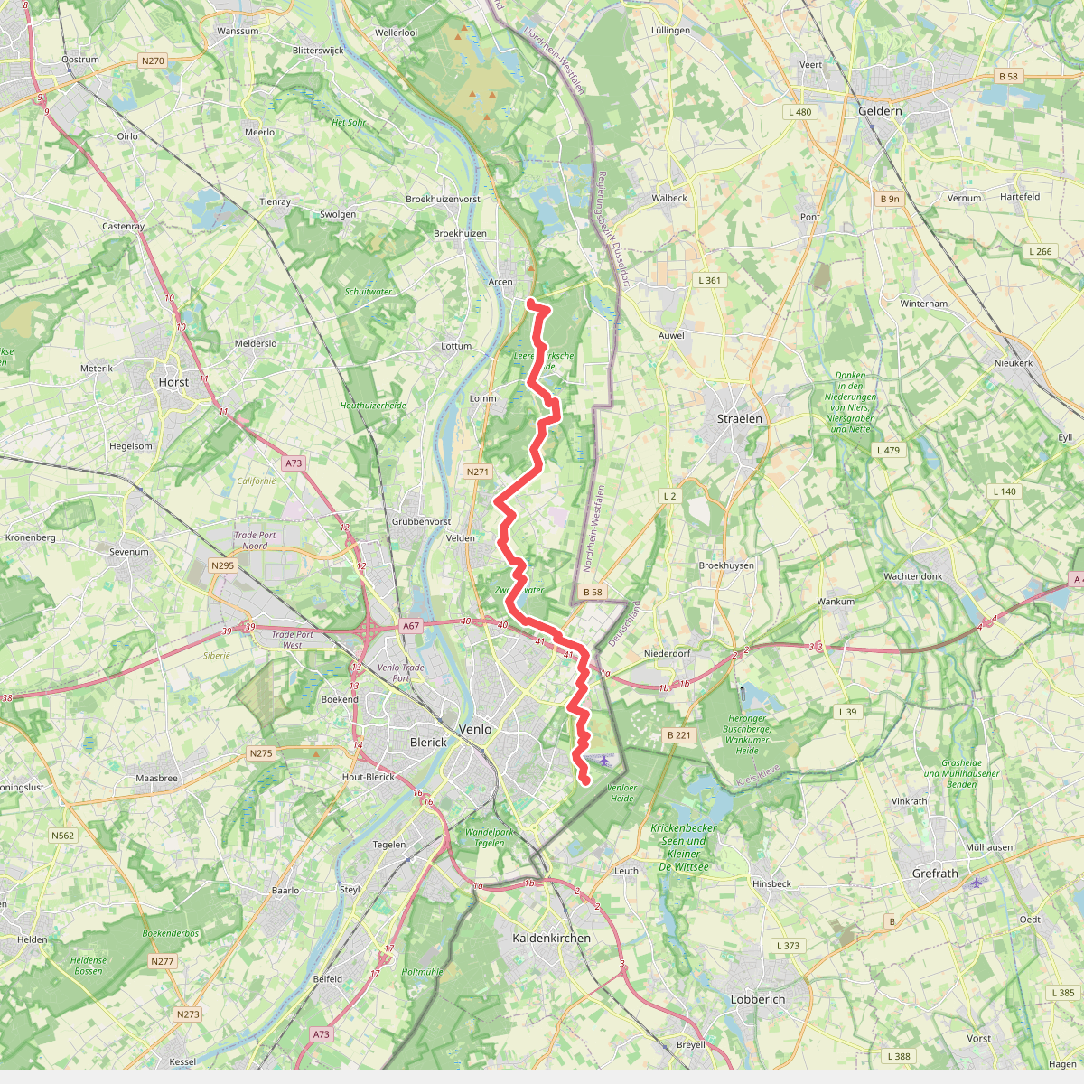 Arcen - Venlo · Rondje Limburg etappe 12