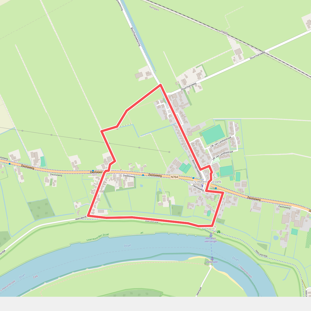 's-Heerenbroek - Blauw