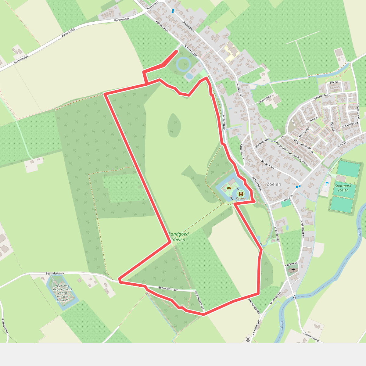 Wandelroute Landgoed Soelen