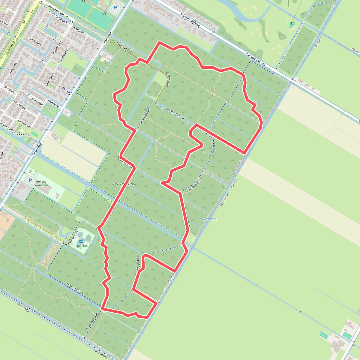Wandelroute Frisse Neus