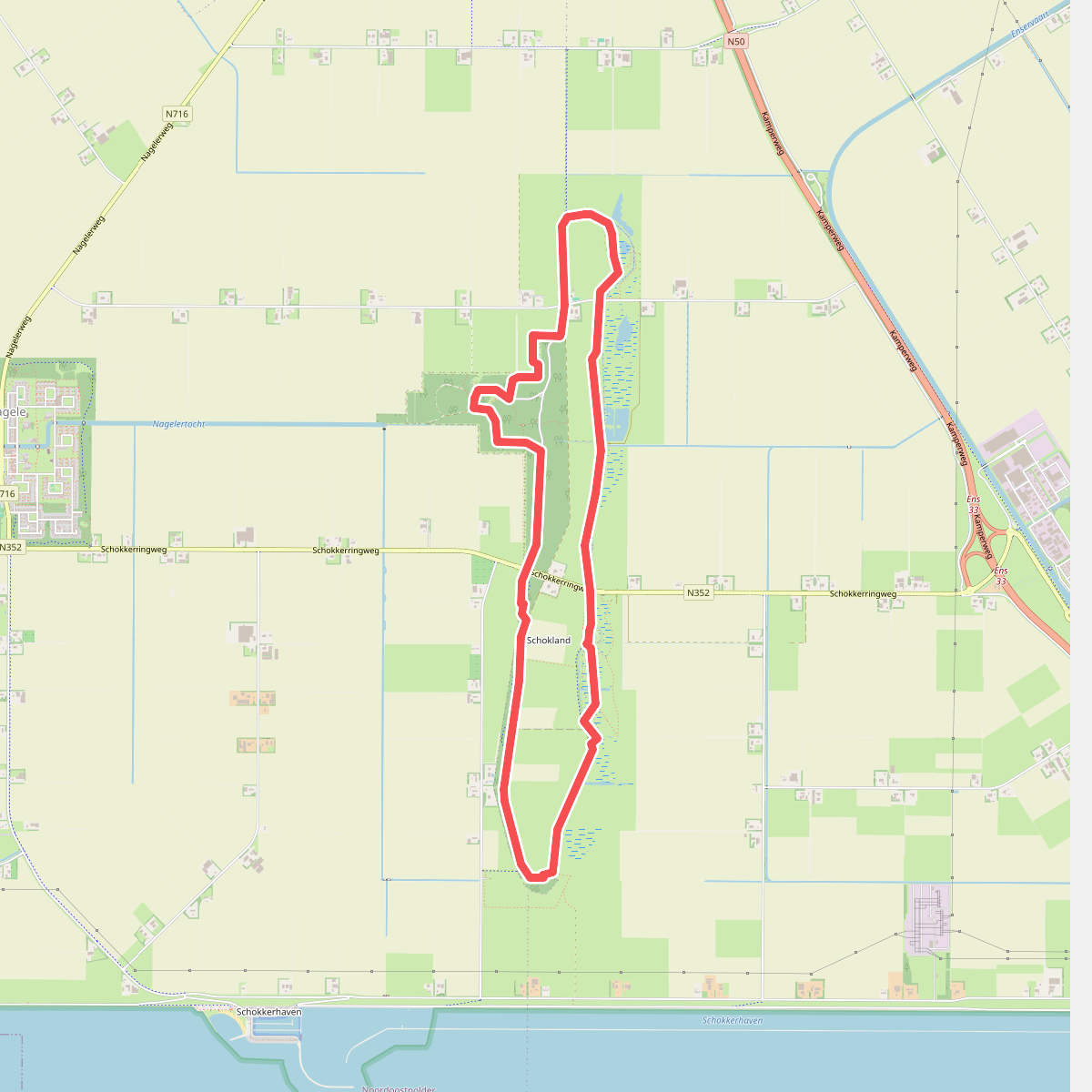 Weg van Schokland