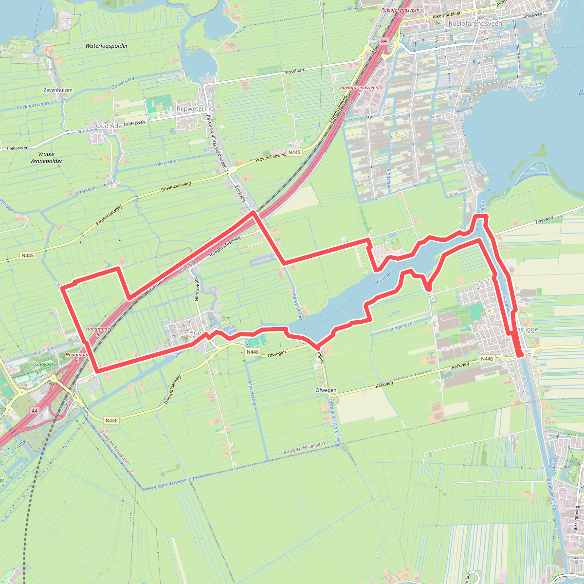 Wijde Aa Route (Woubrugge)