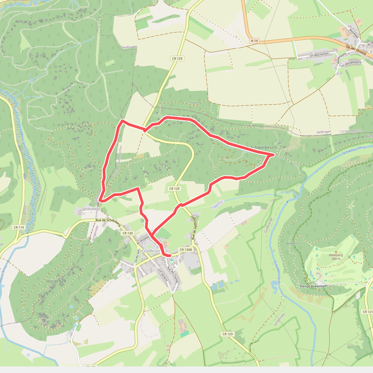 Mullerthal J16 - Junglinster