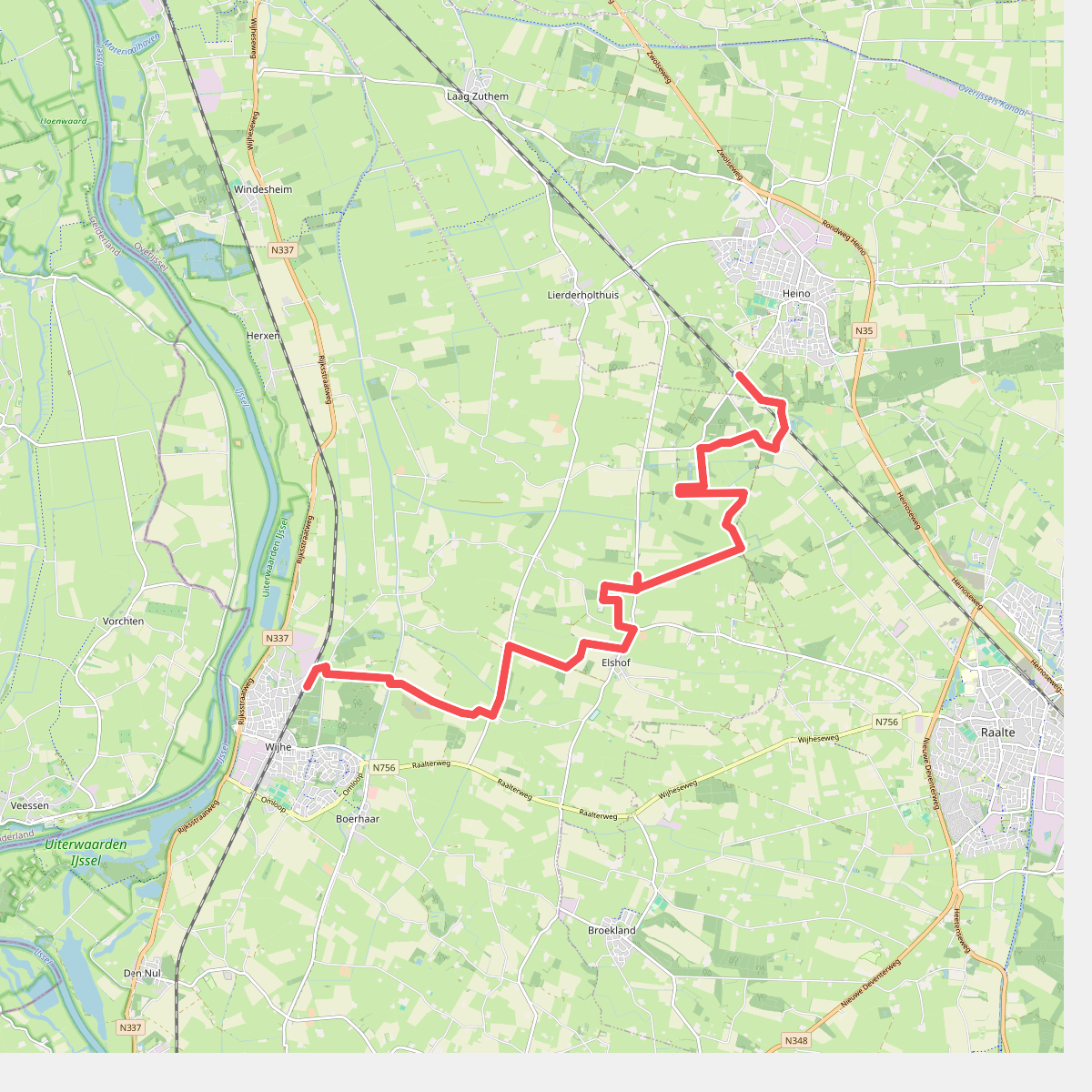 Heino - Wijhe · Roots Natuurpad etappe 15