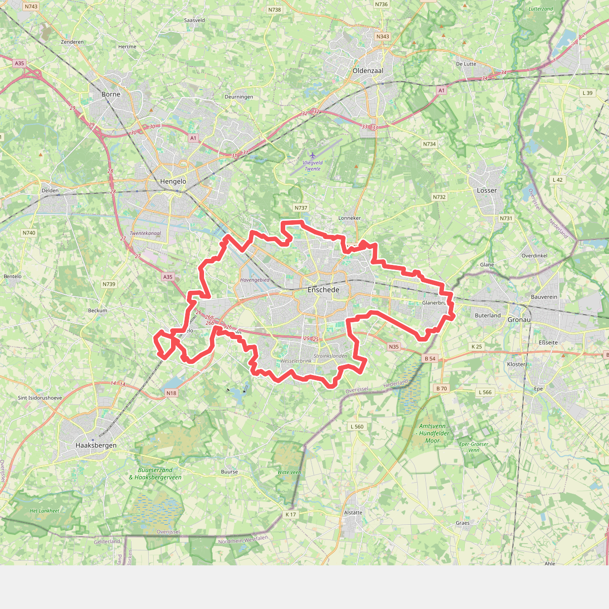 Rondje Enschede