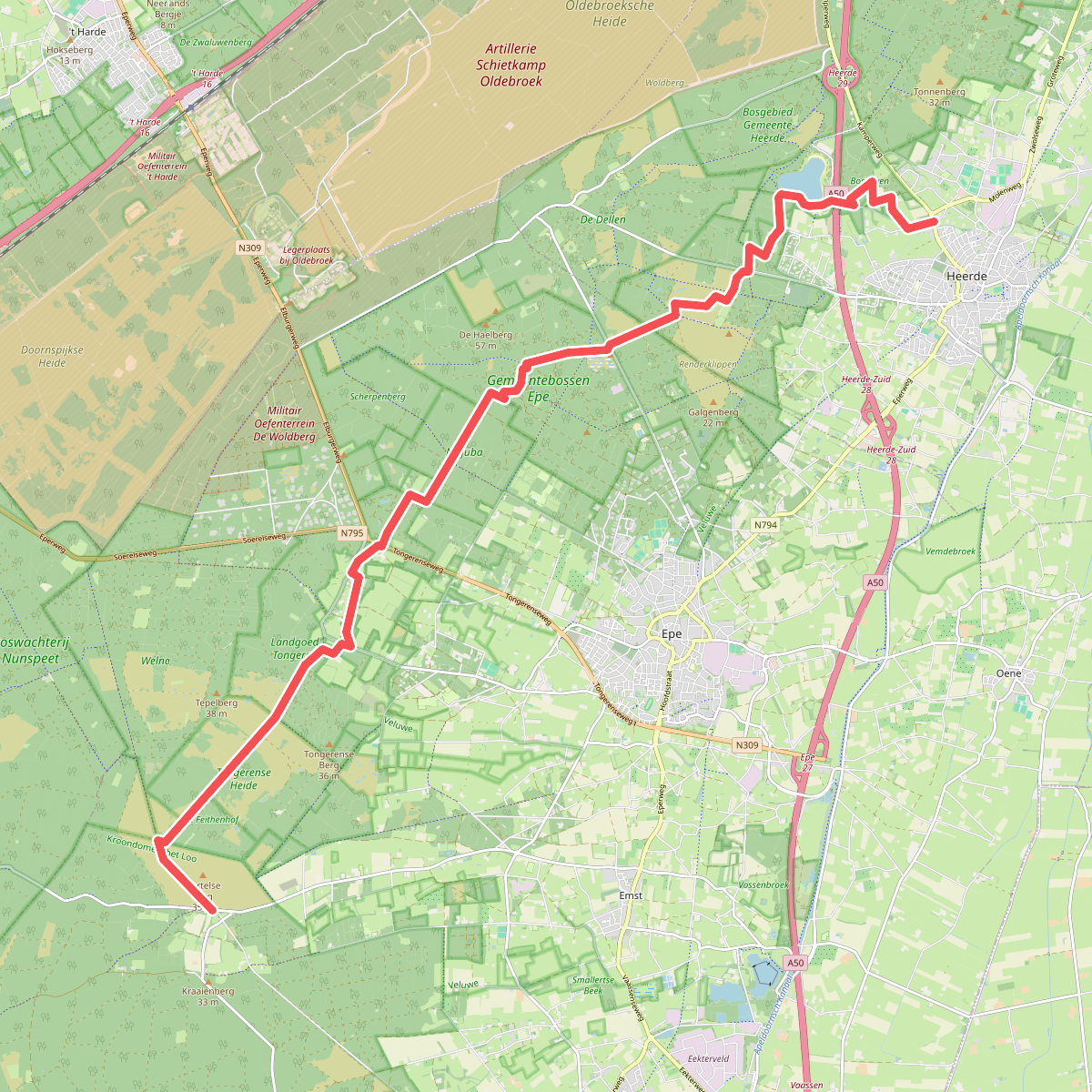 Heerde - Gortel · Roots Natuurpad etappe 17