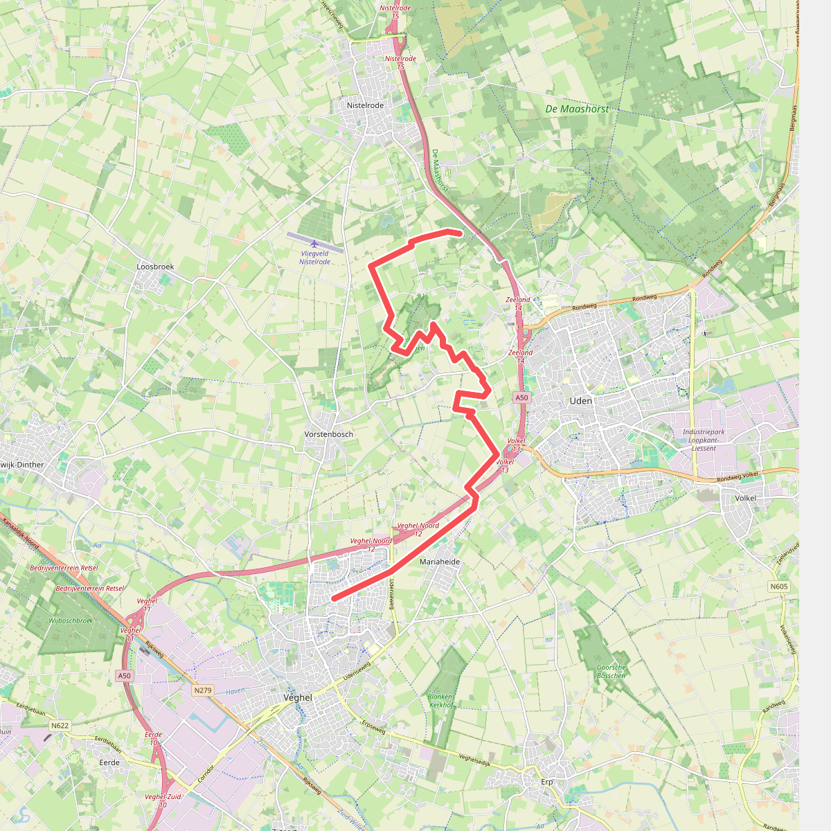 Uden - Veghel · Roots Natuurpad etappe 27
