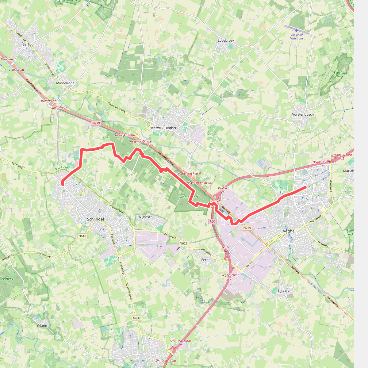 Veghel - Schijndel · Roots Natuurpad etappe 28