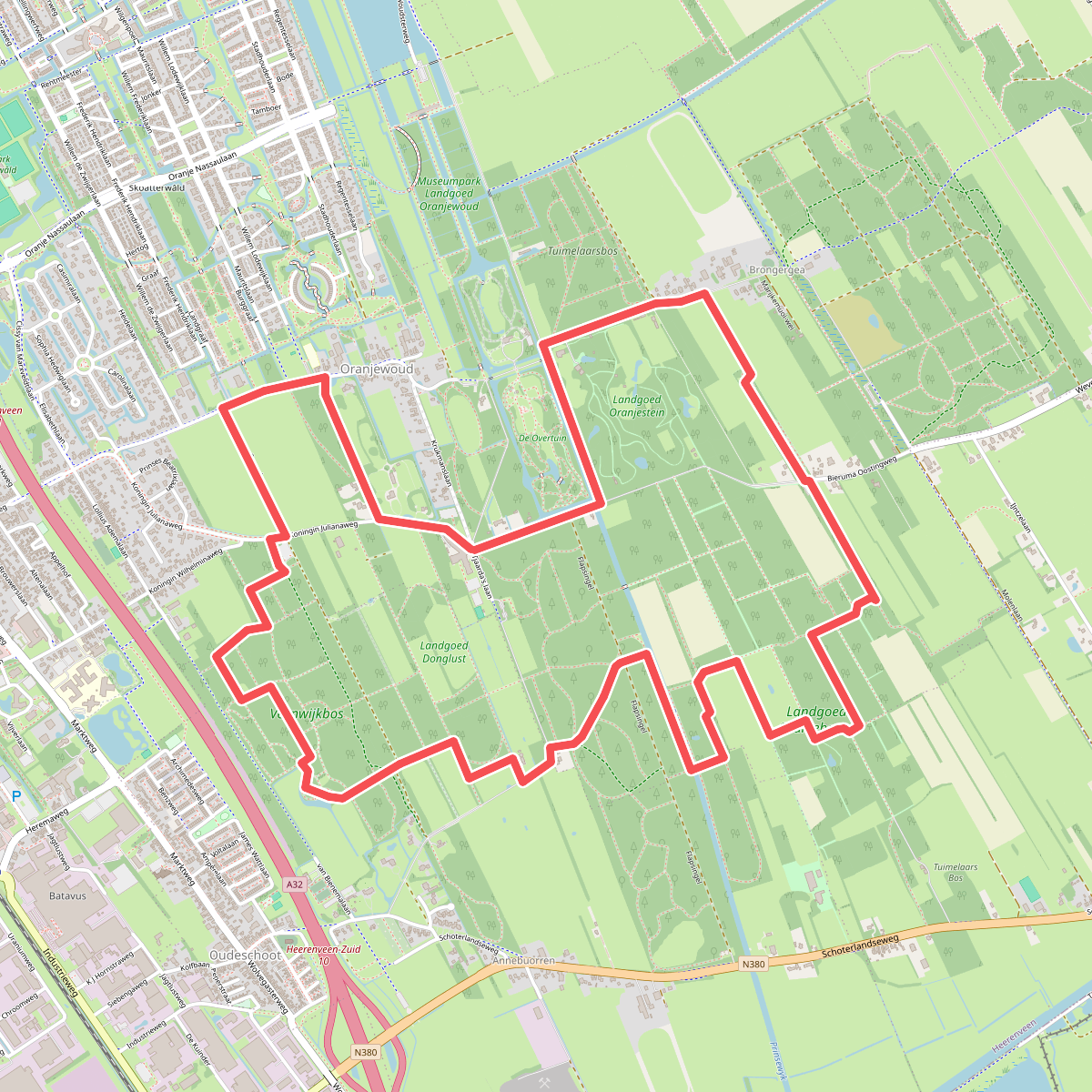 Rondje Oranjewoud · Koningspad XL etappe 13