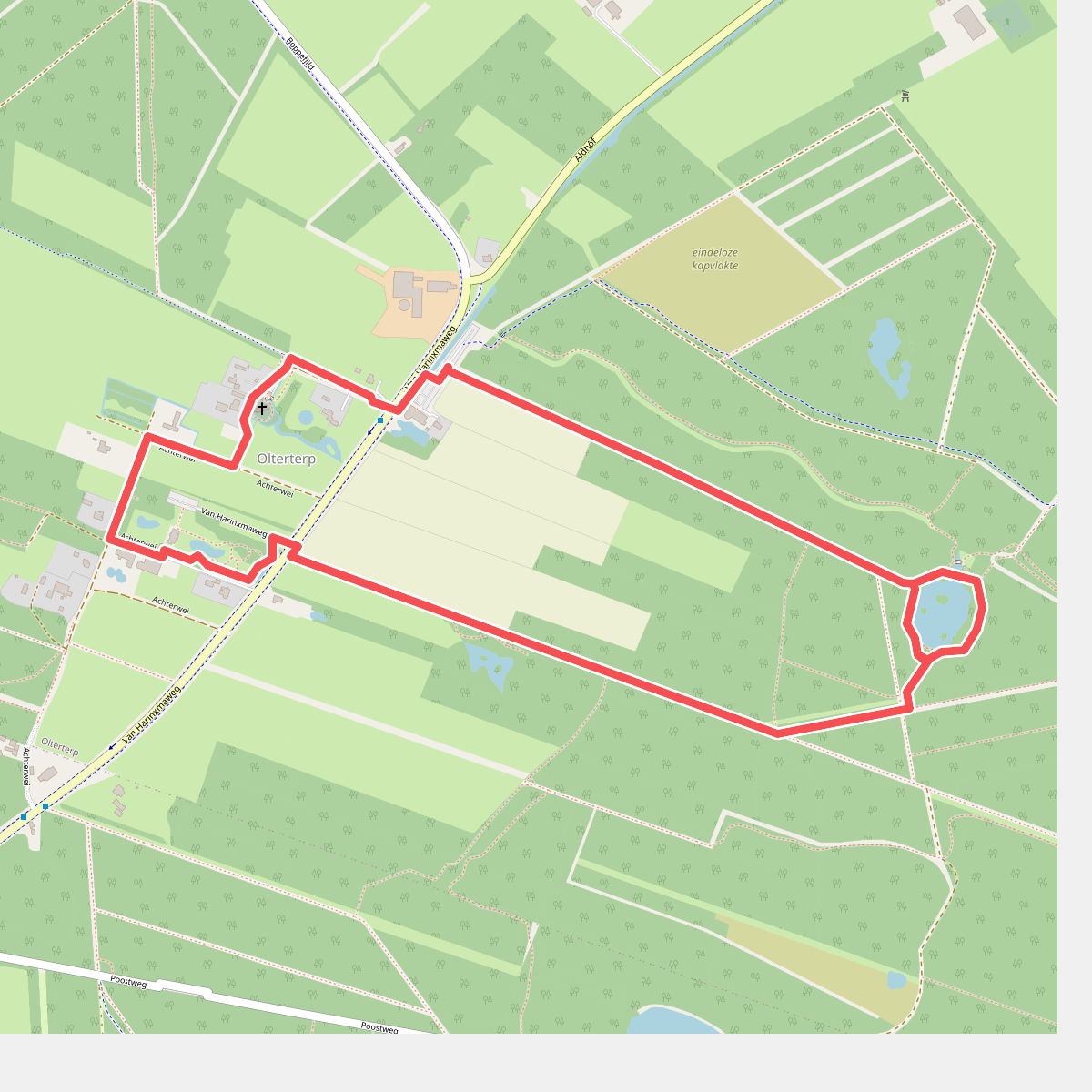 Beeldenroute Olterterp · Koningspad XL etappe 14