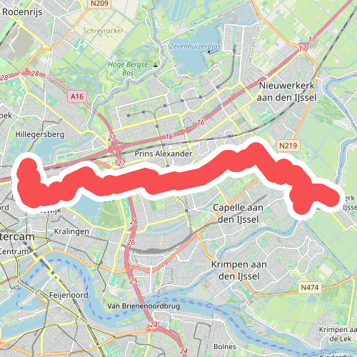 Oudewrkerk a/d IJssel - Rotterdam · Groene Hartpad etappe 4