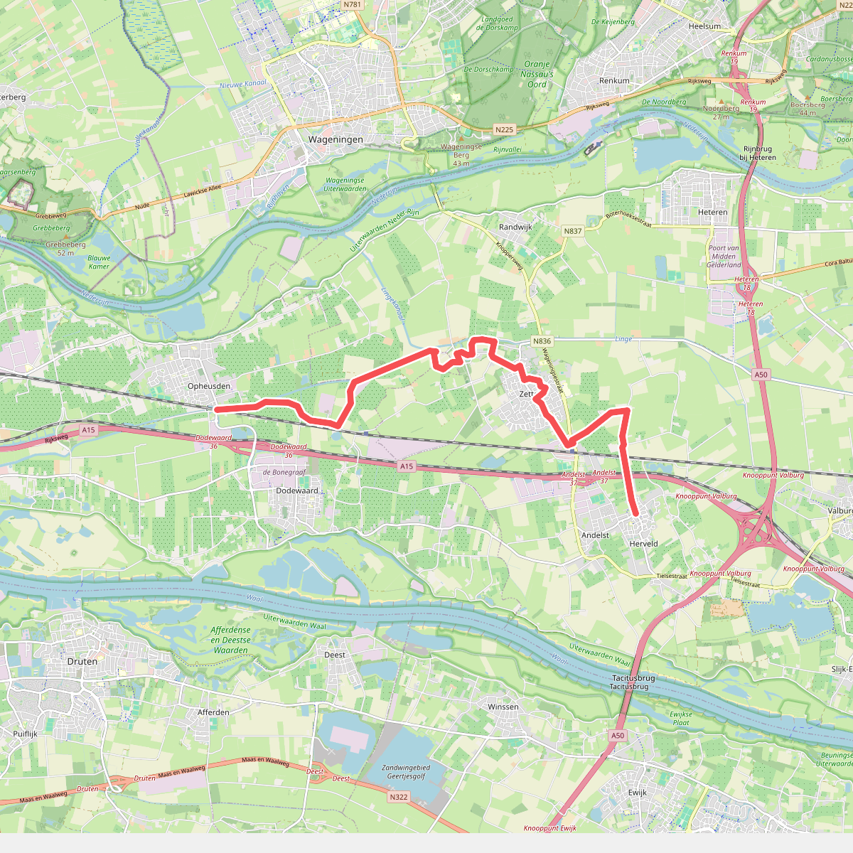 Opheusden - Herveld · Pad van de Vrijheid etappe 3