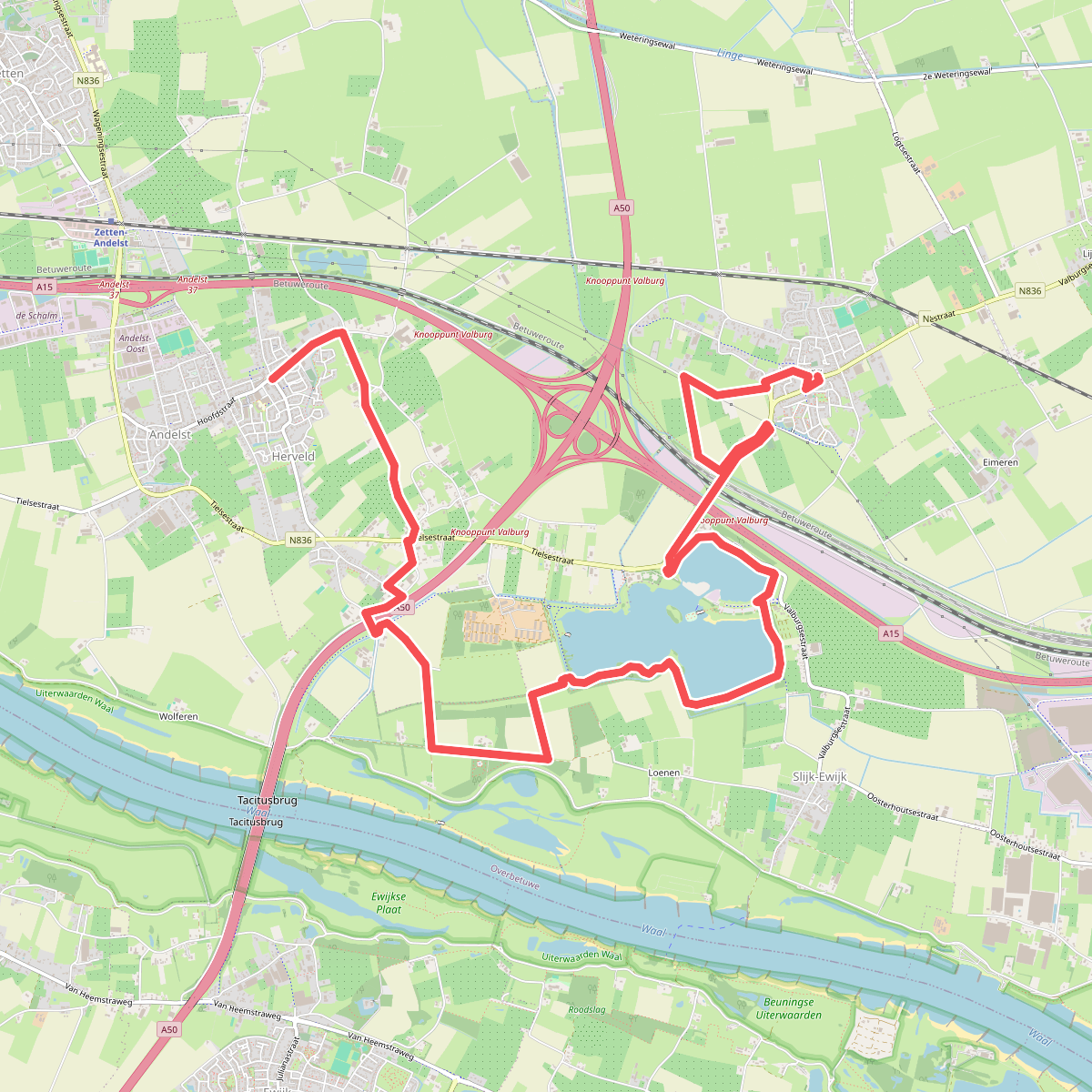 Herveld - Valburg · Pad van de Vrijheid etappe 4