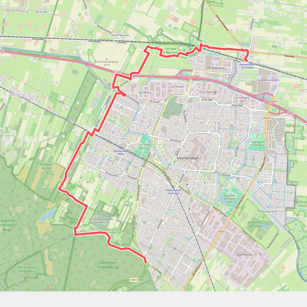 De Klomp - Veenendaal Prattenburg · Pad van de Vrijheid etappe 11