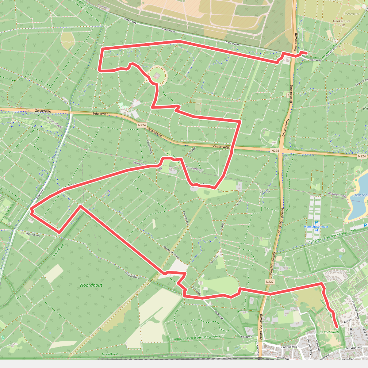 Woudenberg - Maarn · Utrechtse Mountain Trail etappe 3